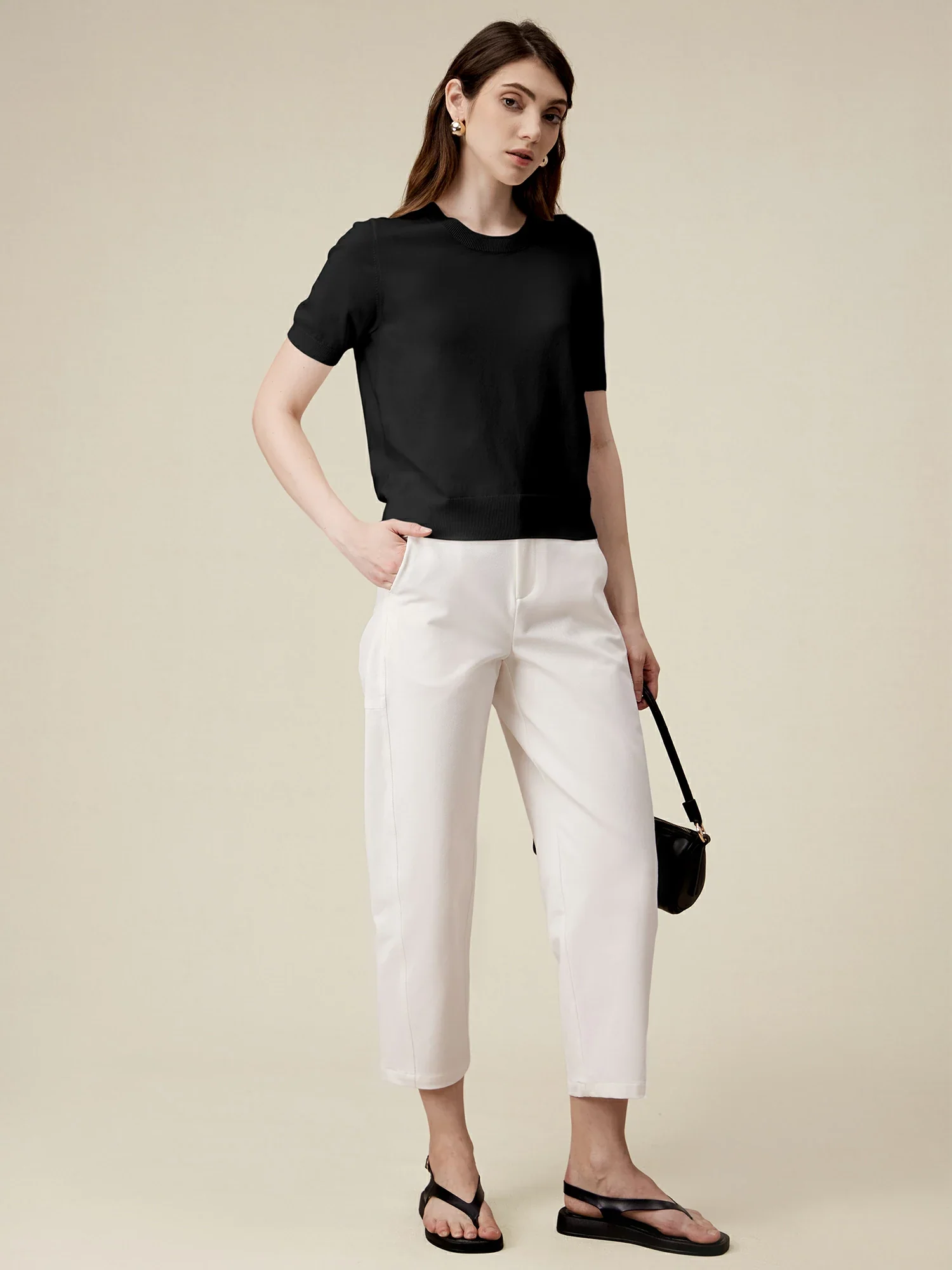 Lyocell Lightweight Knit Top