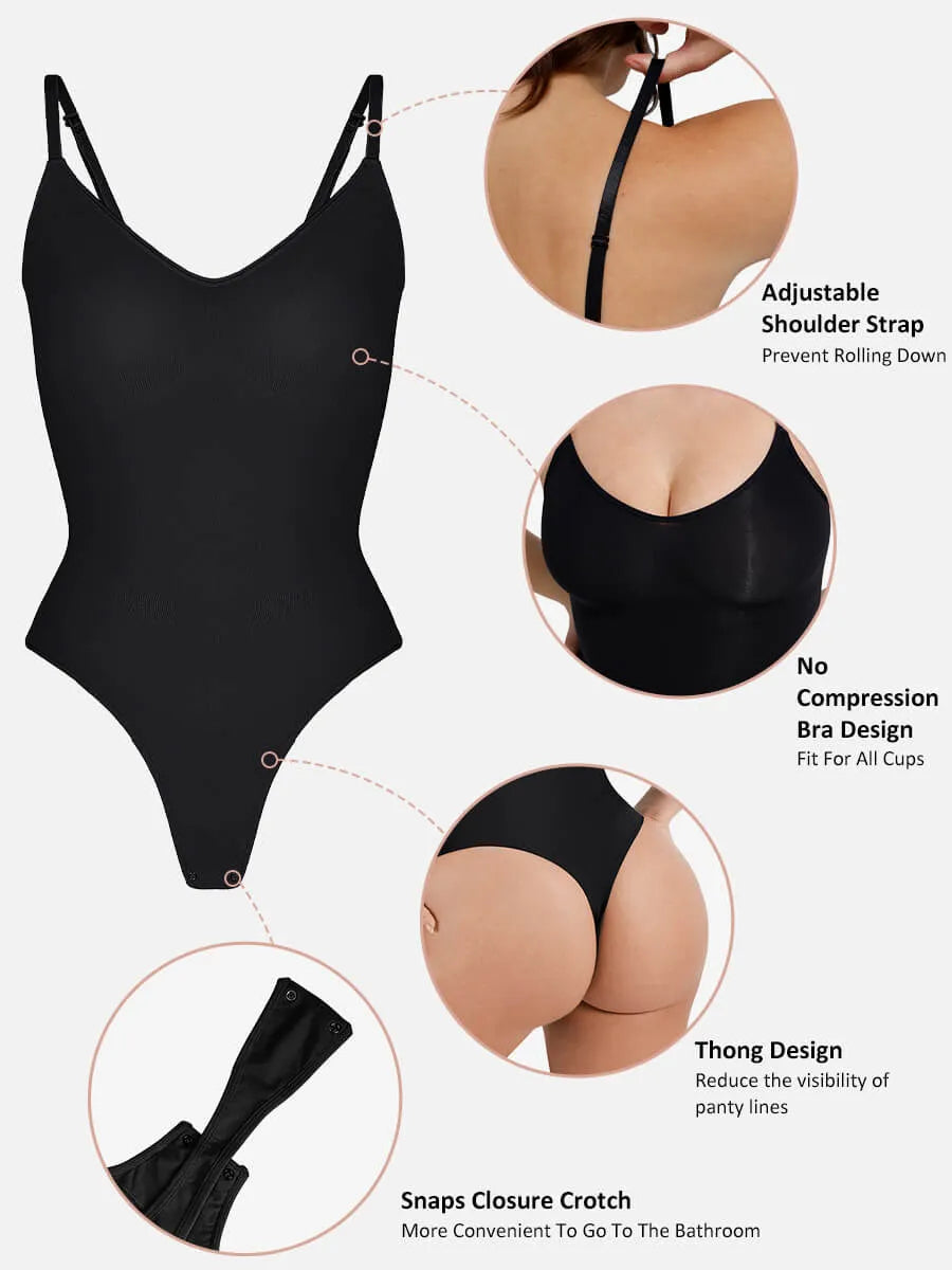 Feelingirl Smooth Contour™ Tummy Control Seamless Bodysuit