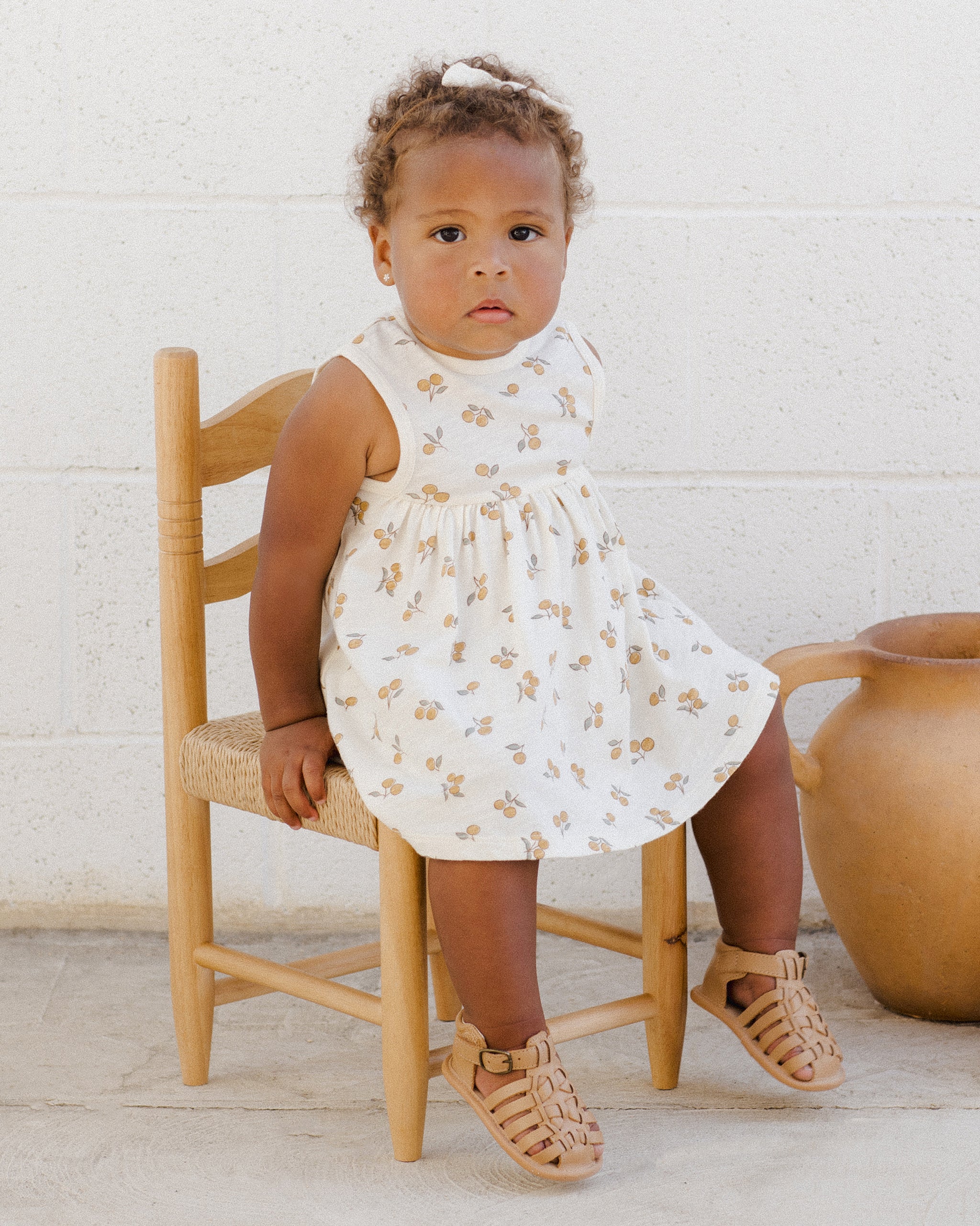 Layla Dress || Oranges