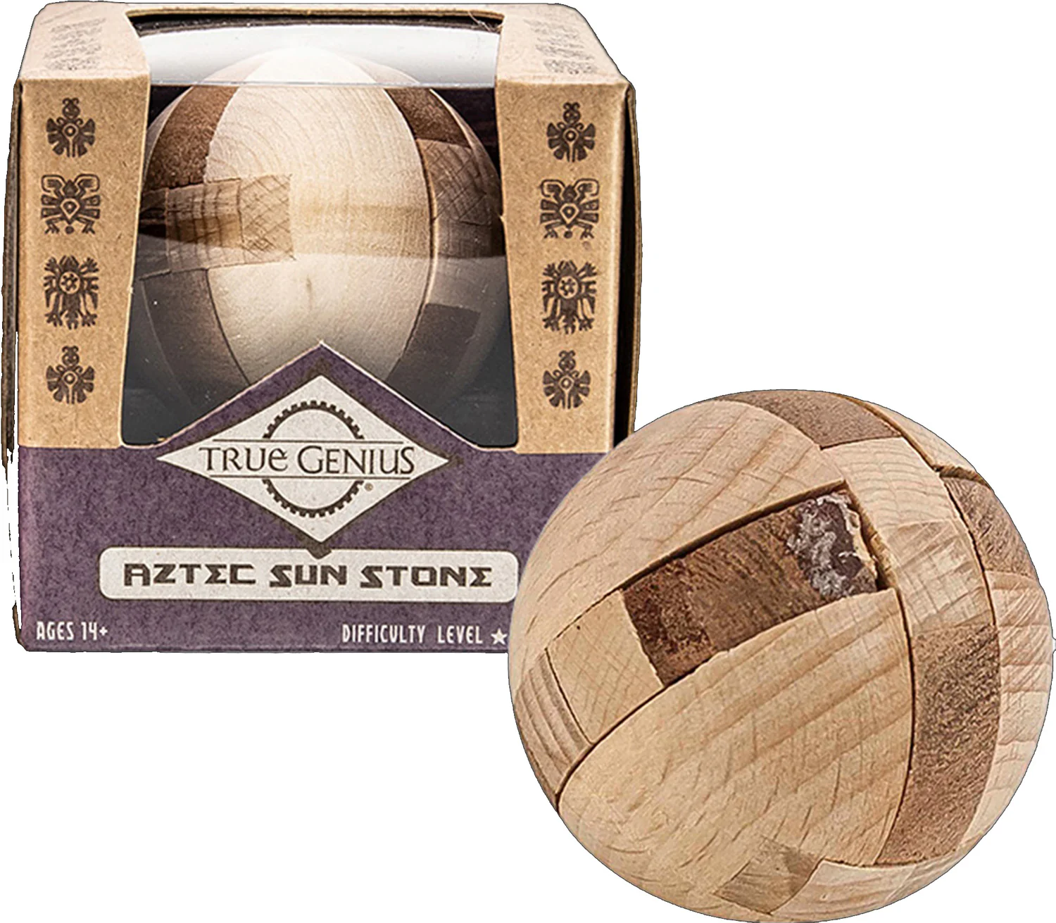 True Genius Brainteaser - Aztec Sun Stone