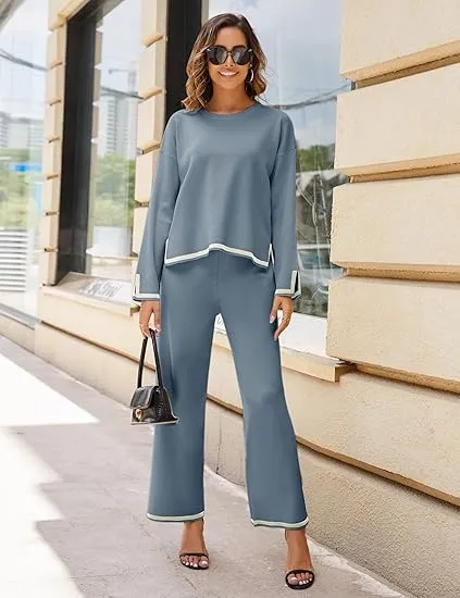 Sweater Sets Women 2 Piece Outfits