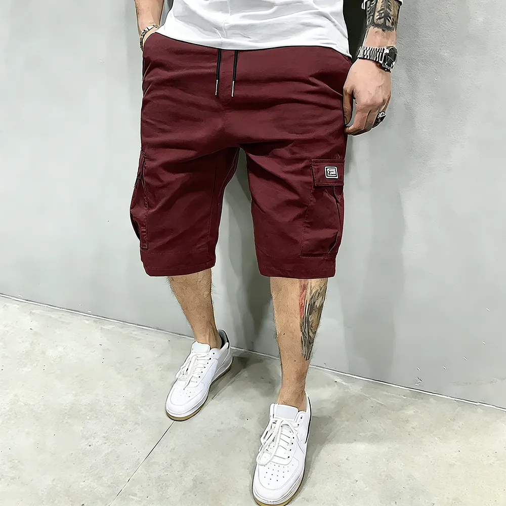 「🛒90%OFF only today」Men's Pockets Drawstring Cargo Shorts