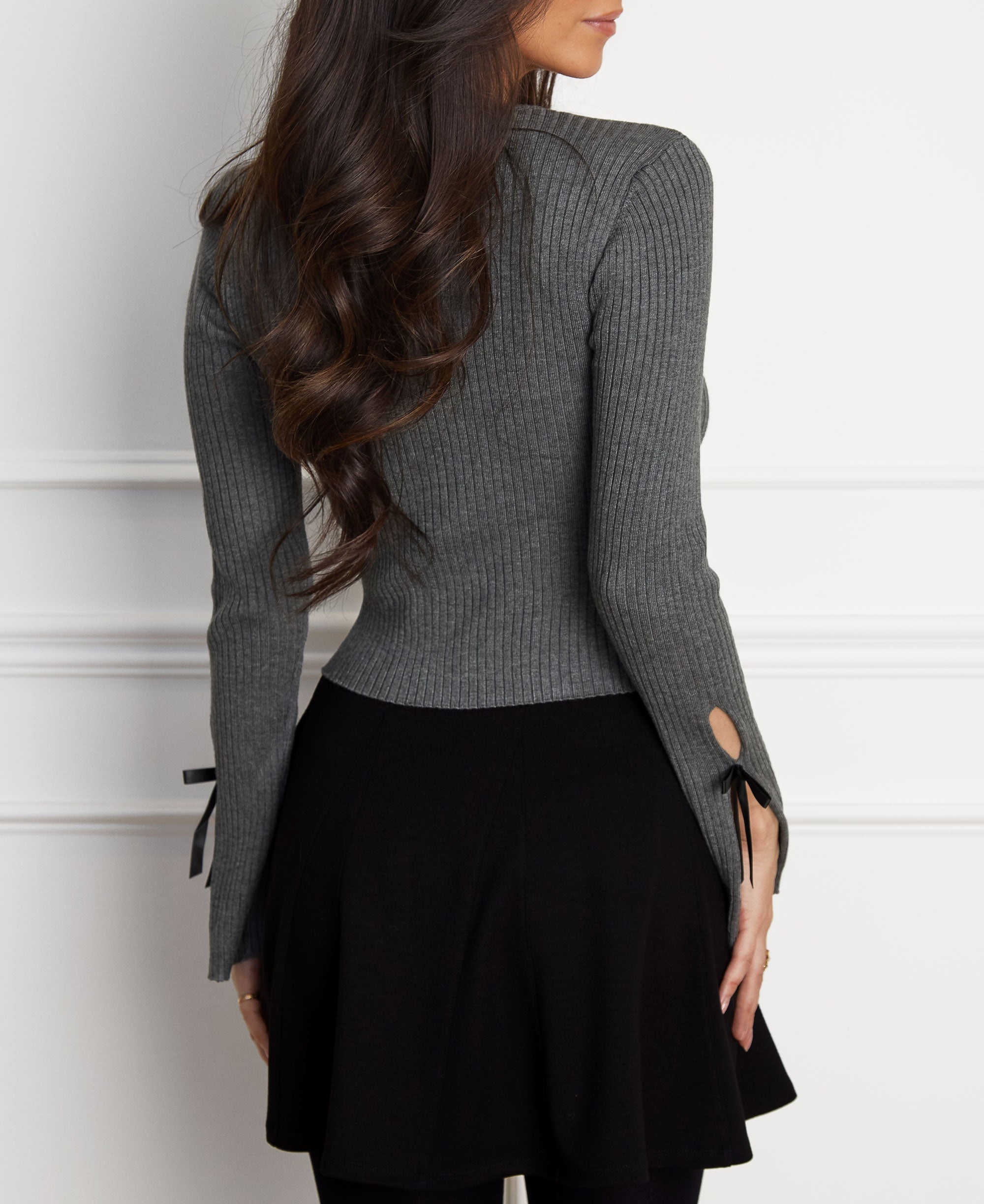 Autumn Checked Sweater