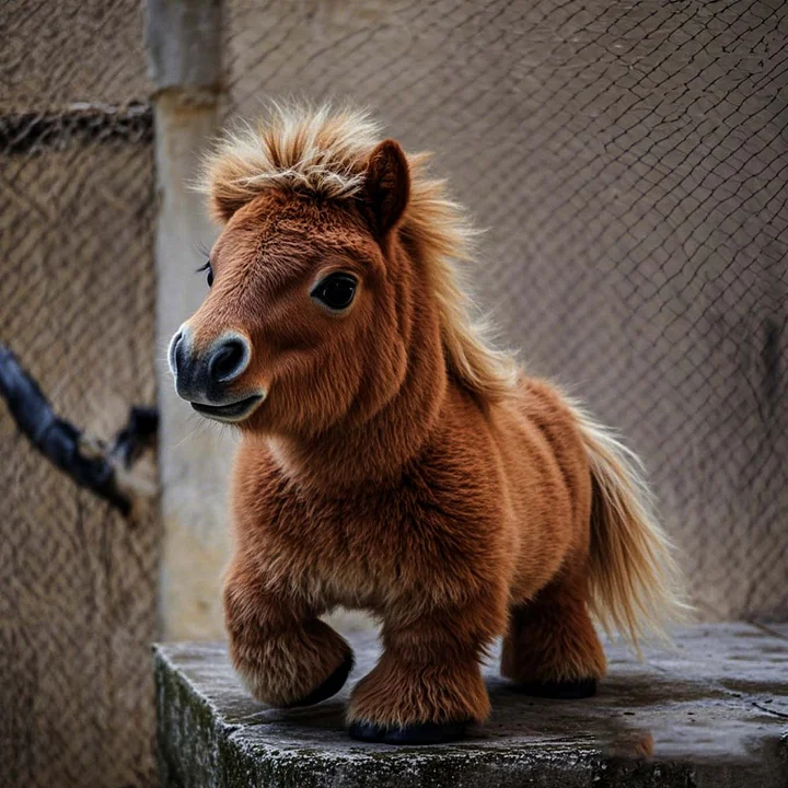 Lifelike Robot Pony  Walks Barks & Wags Tail Like a Real Pet