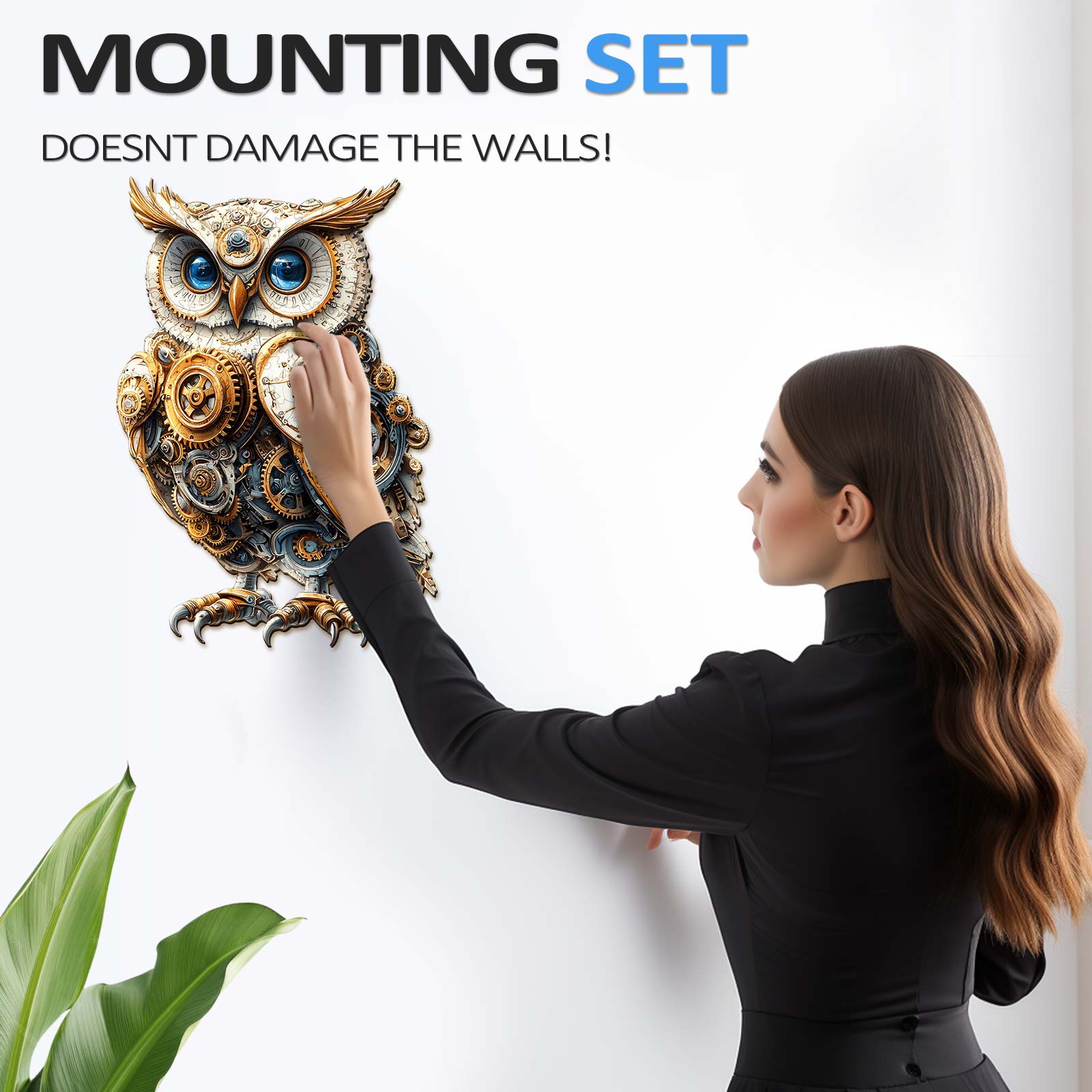Mechanical Owl Wooden Jigsaw Puzzle