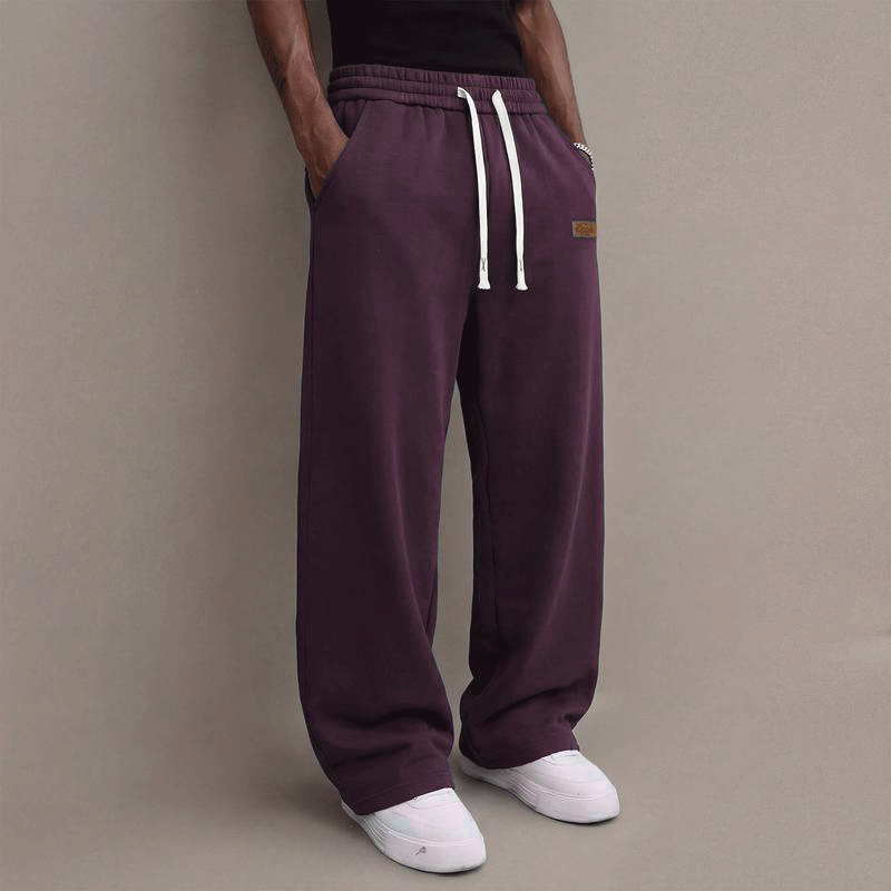 Men’s Casual Stretch Drawstring Pants – Relaxed Fit Everyday Trousers