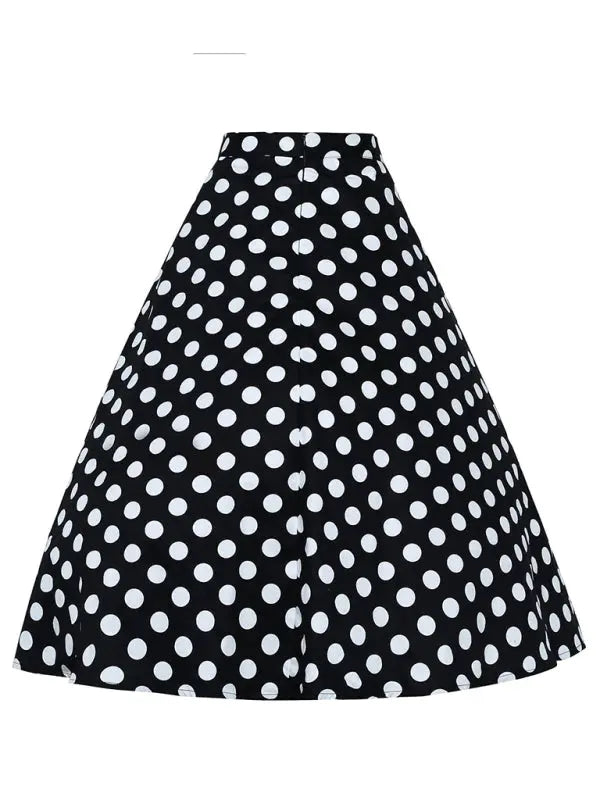 Pleated A-Line Mini Skirt