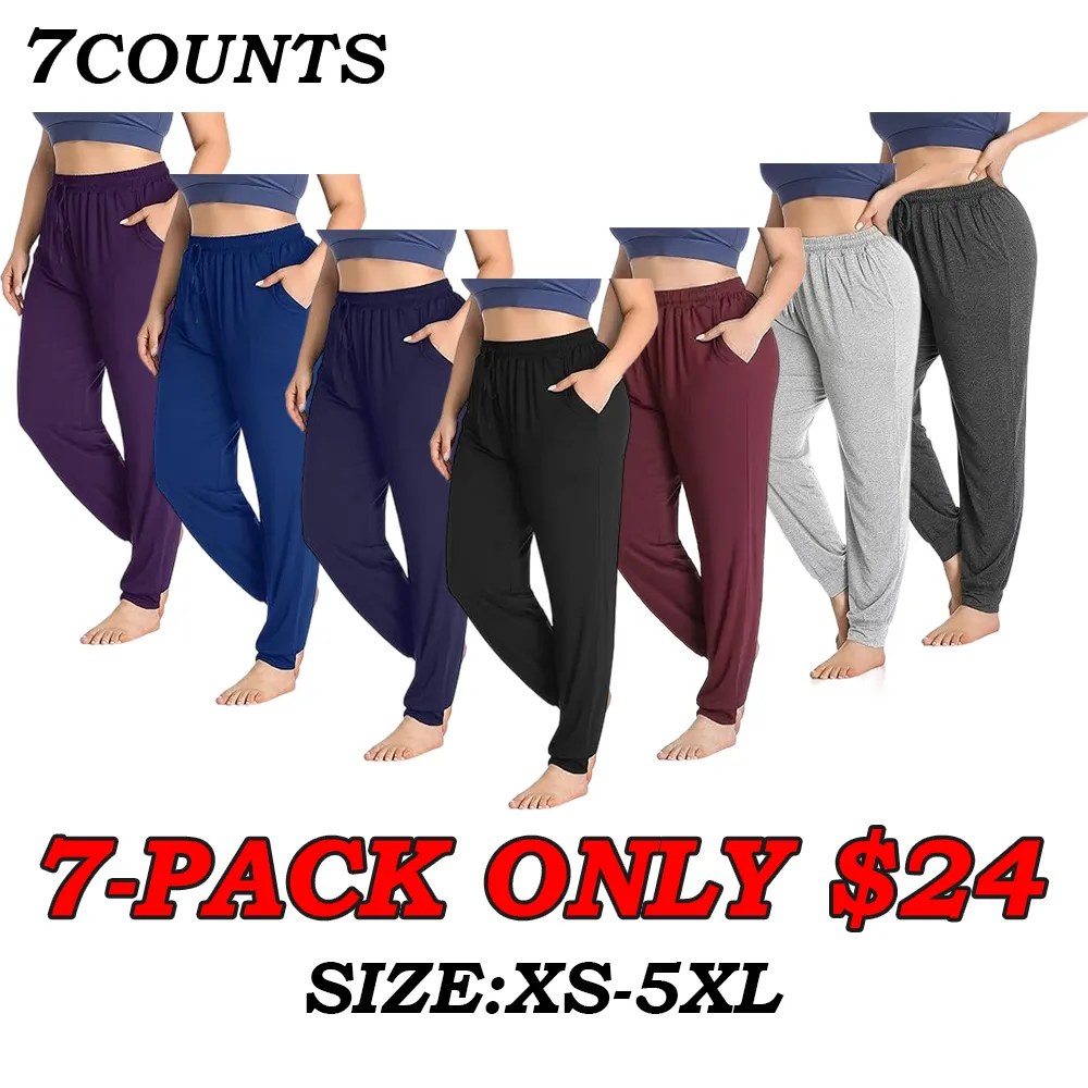 🔥Women's Plus Size Casual Lounge Comfy Relaxed Joggers Pants