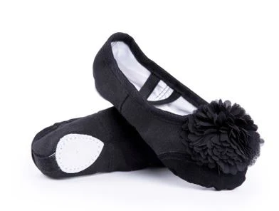 New Children Dancing Flower Soft  Shoes