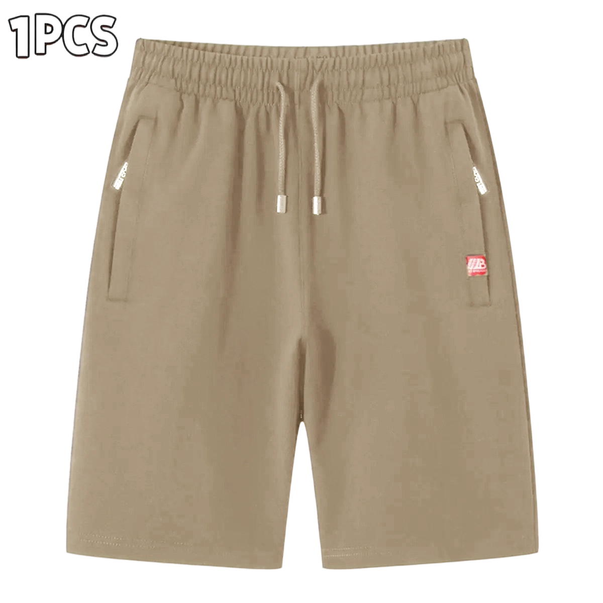 🩳 Men's Breathable Athletic Shorts with Zipper Pockets