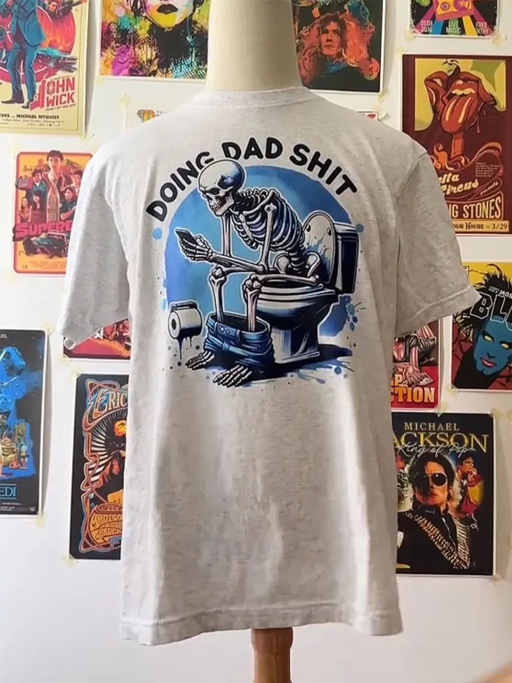 Do Dad Shit Dad Jokes Steel Frame Snowmobile Dad Funny Dad Father'S Day T-Shirt