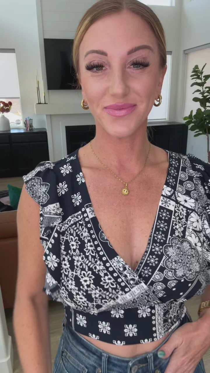 Naturally Like This Flutter Sleeve Top