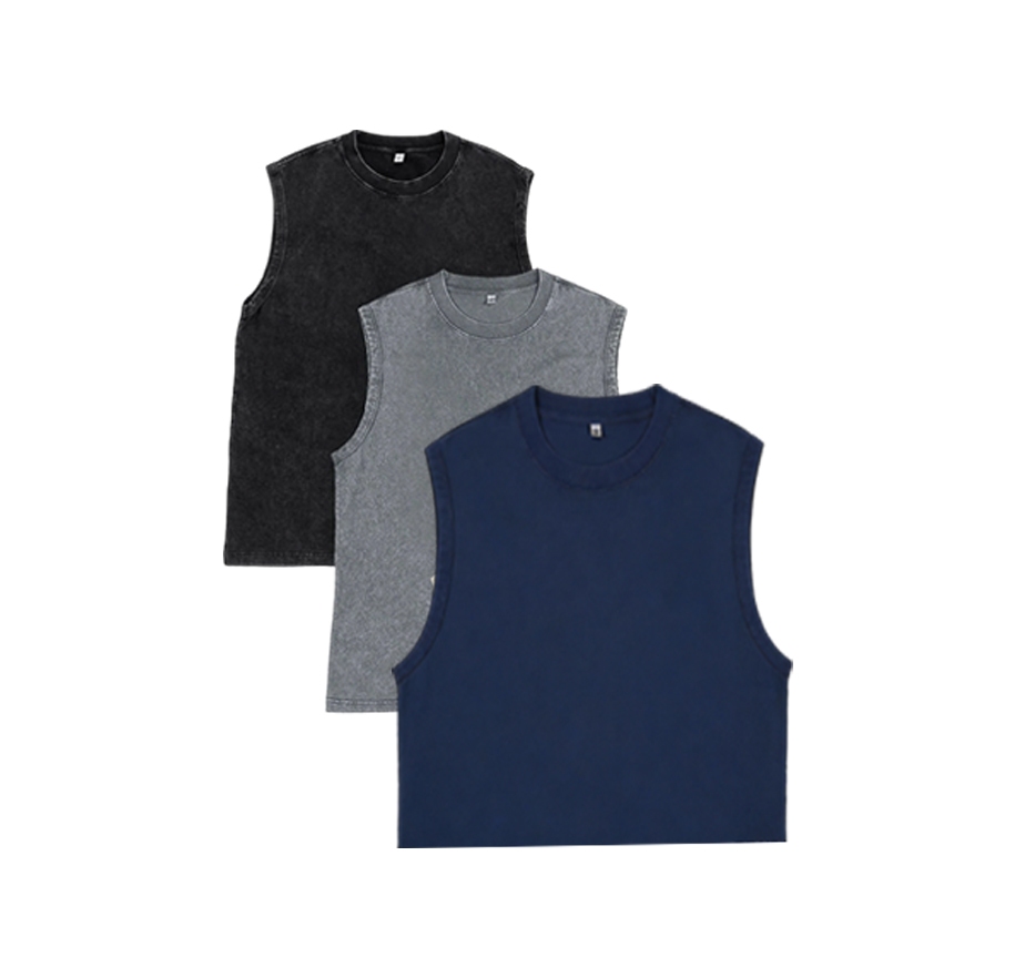 Vintage Acid Wash Muscle Tank