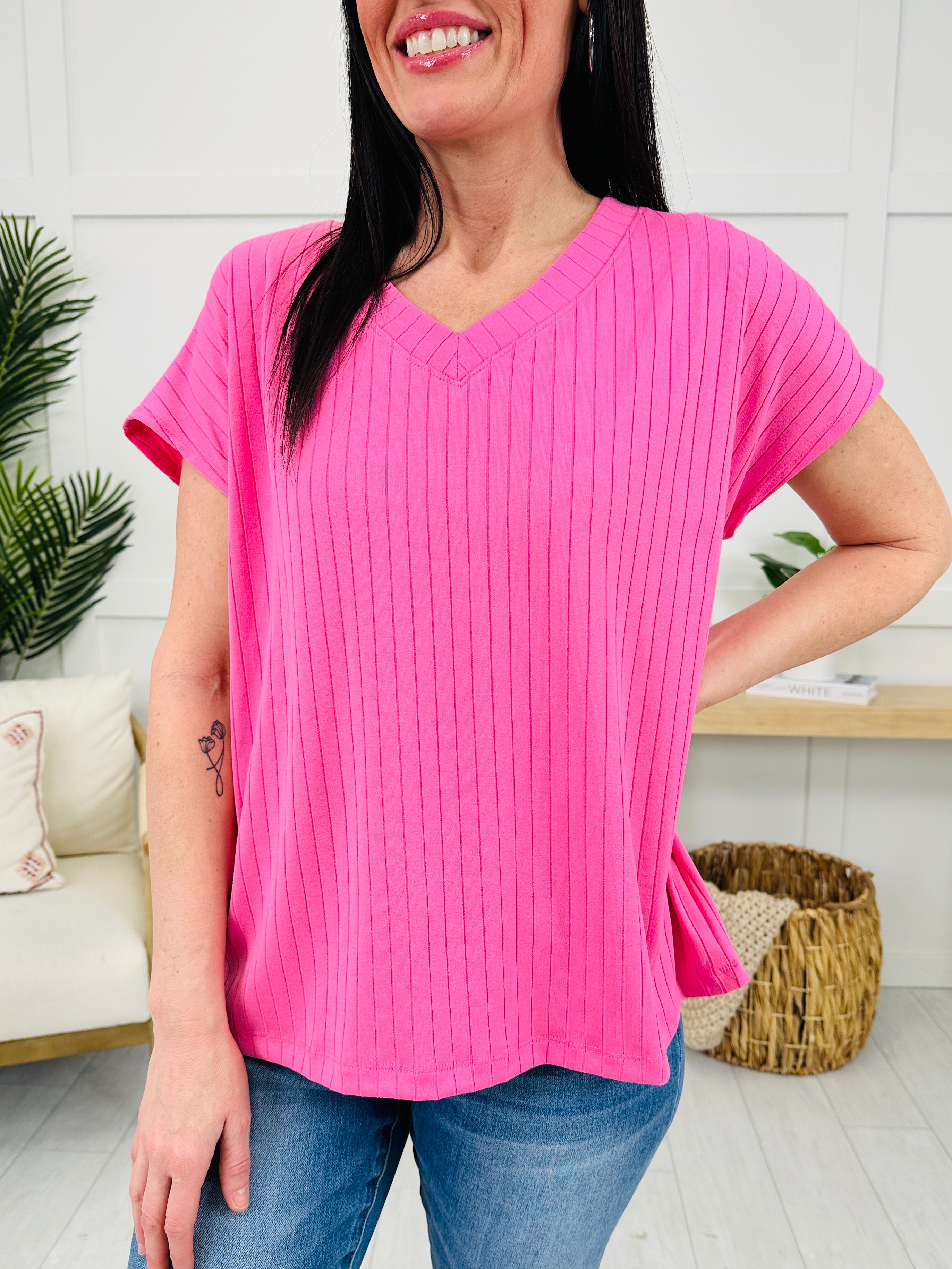 Stay Effortless Top- Multiple Colors!