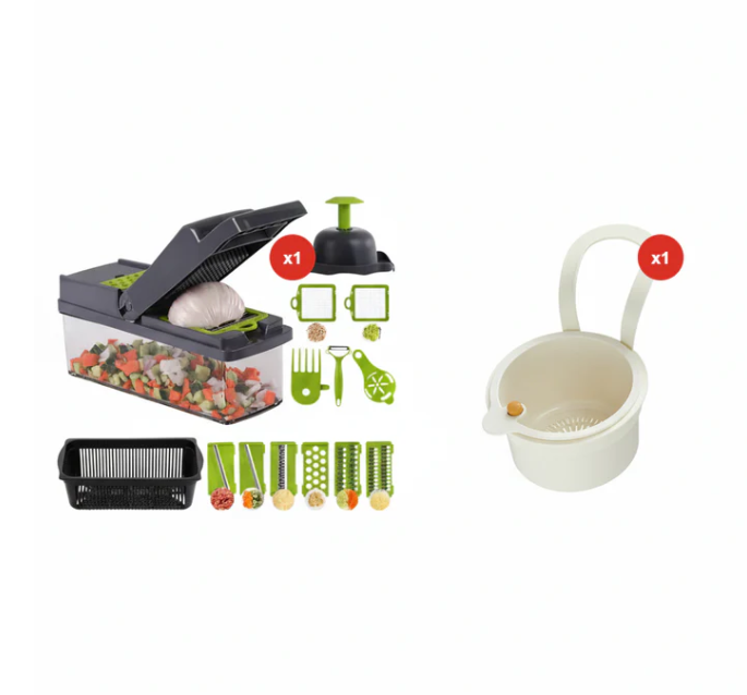 🎁Multi-Knife™ | Multi-function vegetable cutter | 16-piece set🥗