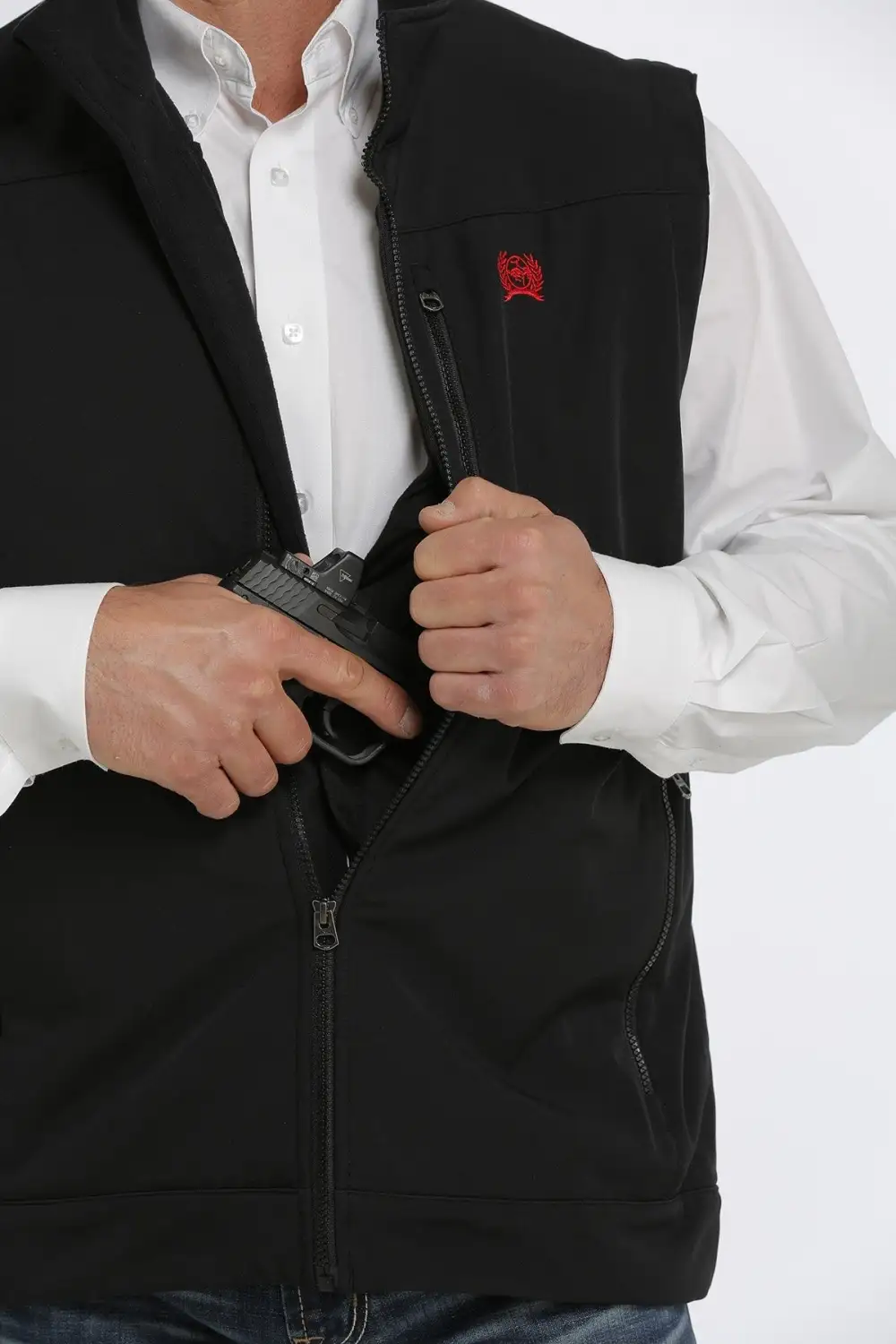 Concealed To Carry Bonded Vest-Black