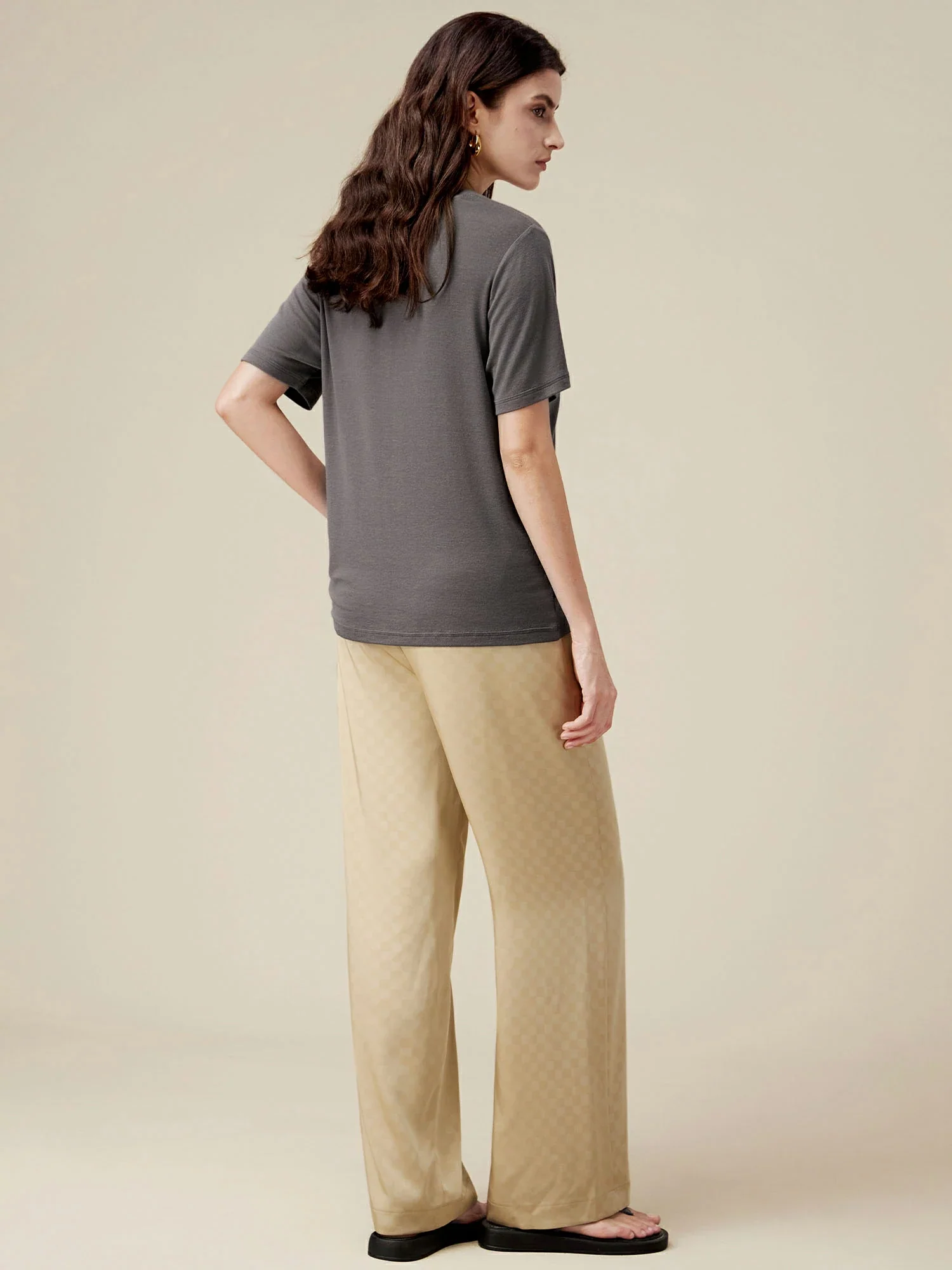 Lyocell Classic Loose T-Shirt