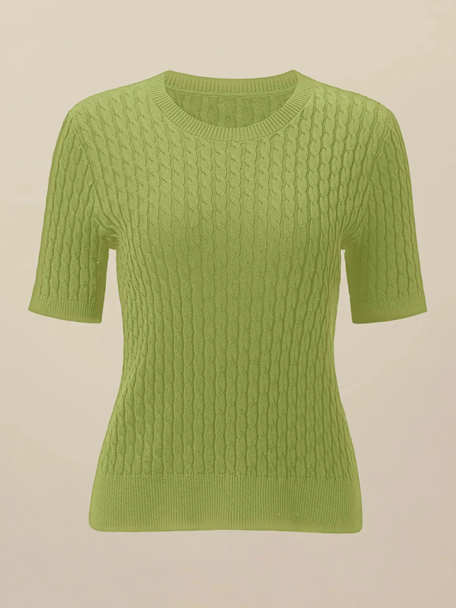 100% Lyocell Knit Sweater Top