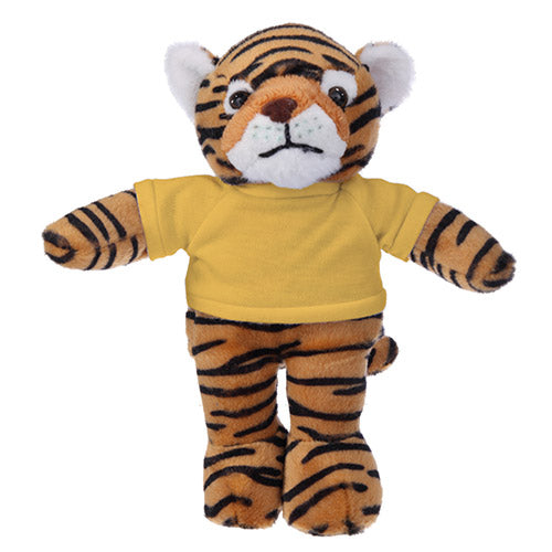 Soft Plush Tiger with Tee 12inch