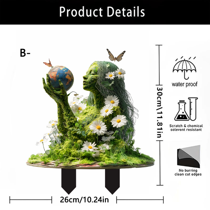 Garden Stakes in the Enchanting Forest