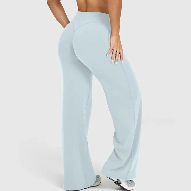 Straight Leg Bottoms Fitness Gymwear Women Workout Leggings