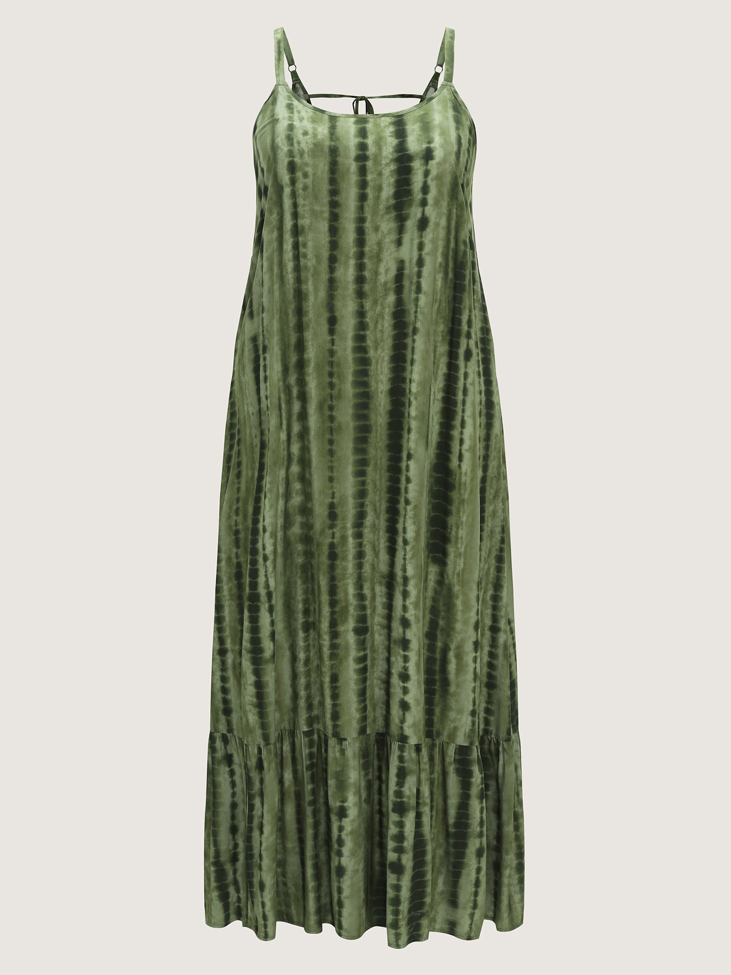 Tie-Dye Effect Cami Maxi Dress