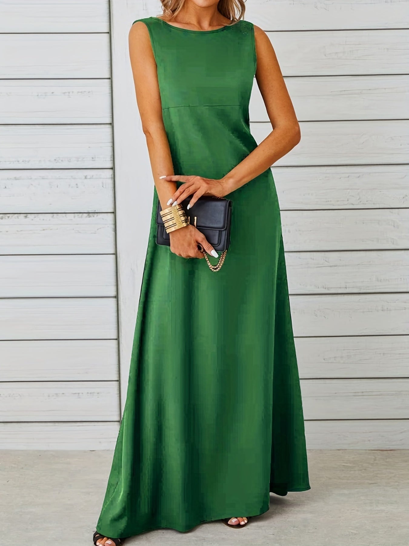 Sleeveless Flowy Maxi Dress