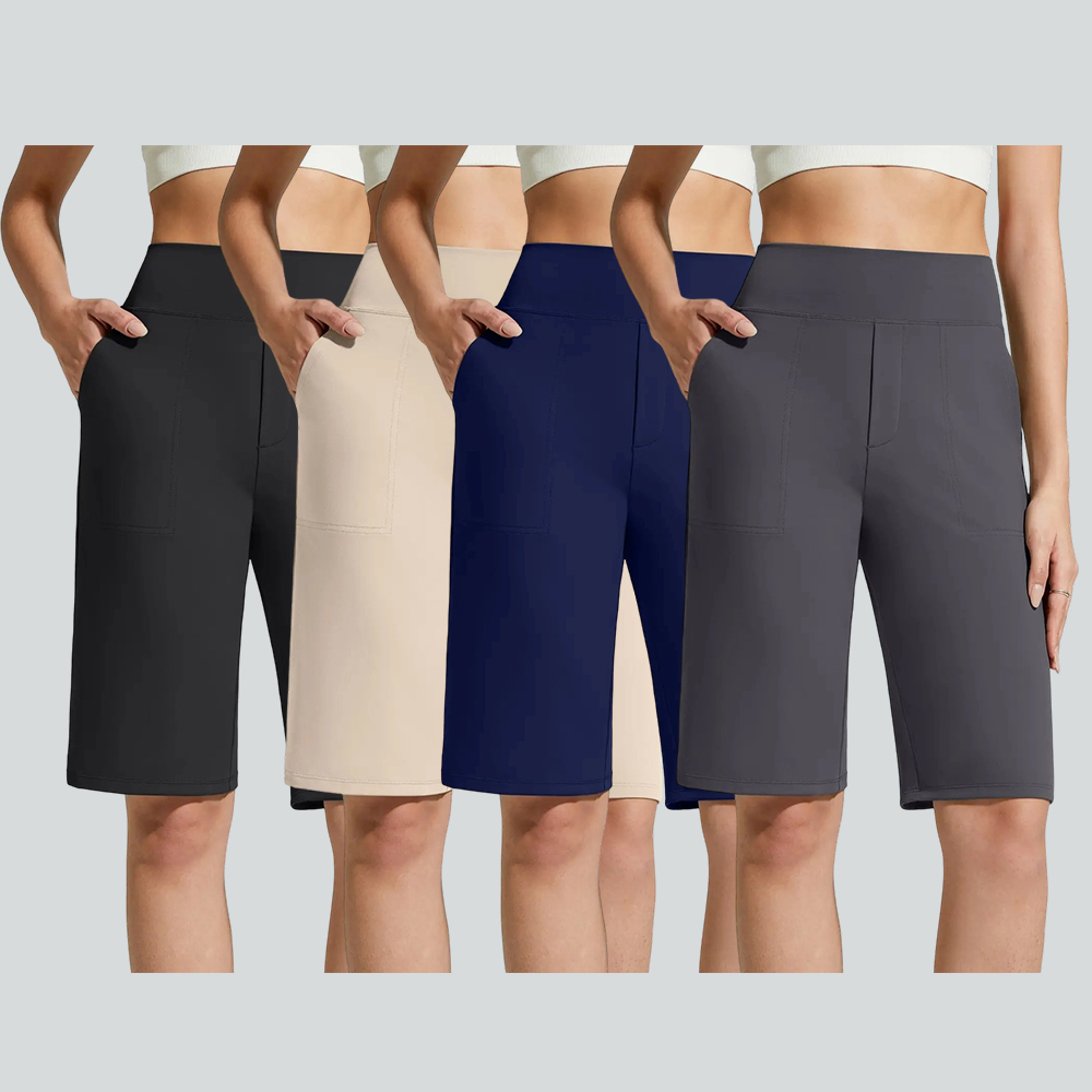 Women's Bermuda Shorts with Pockets 10