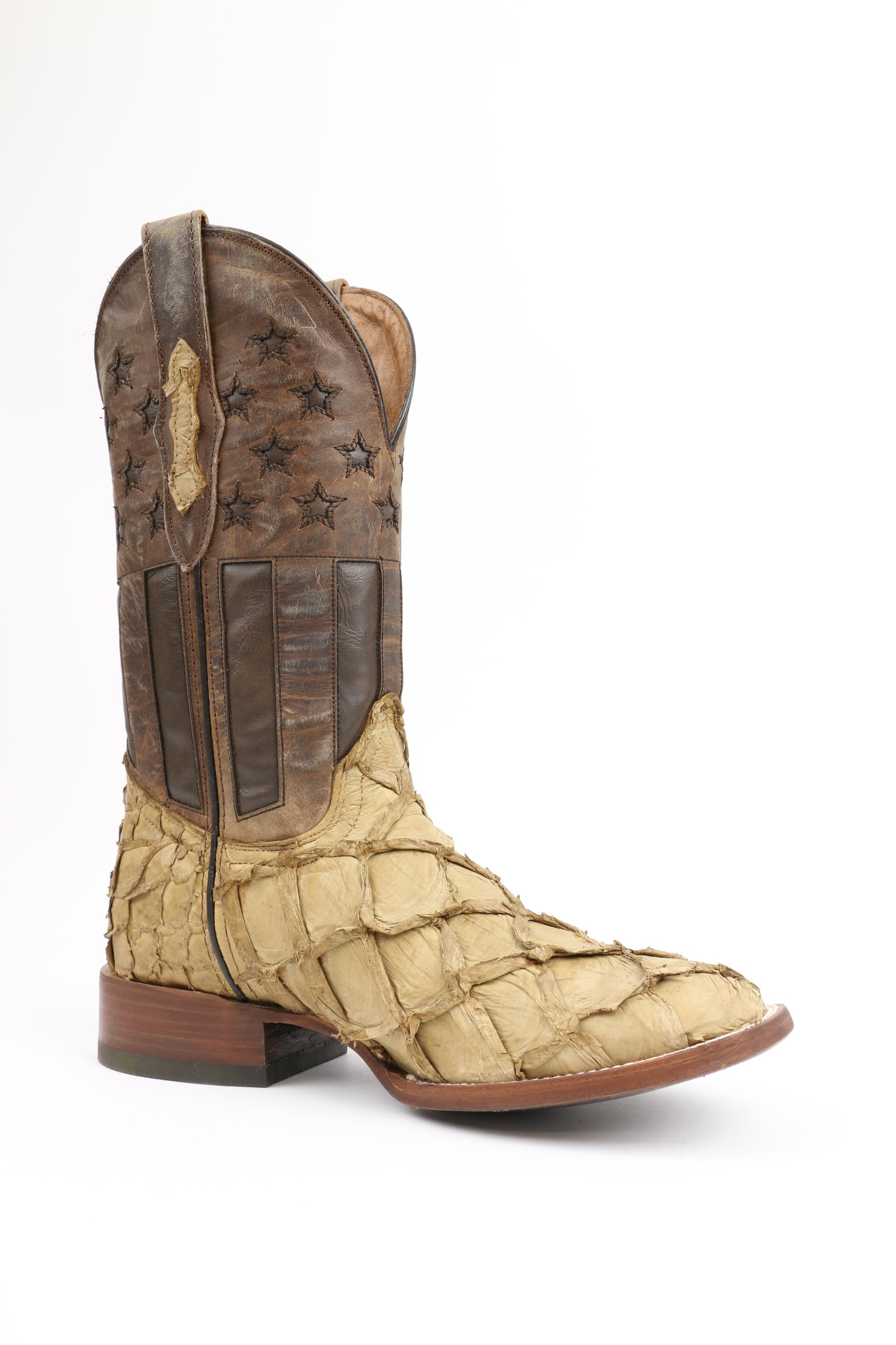 Chero's Premium Exotic Pirarucu Desert Sand Clearance Sale 70%OFF