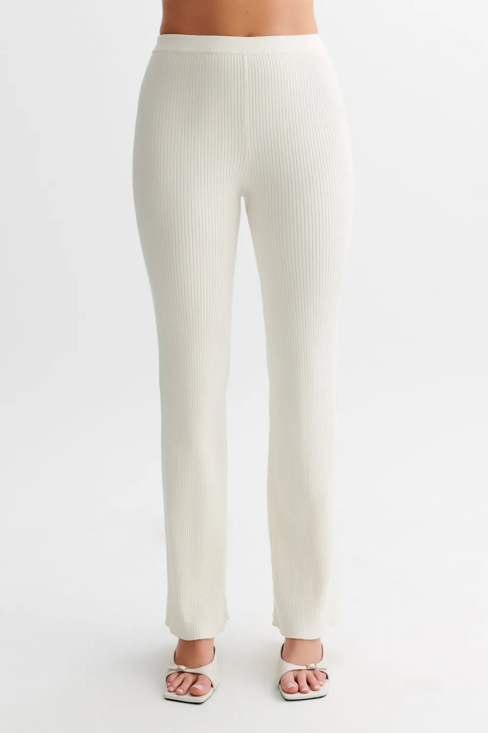 Slight Stretch Knit Trousers