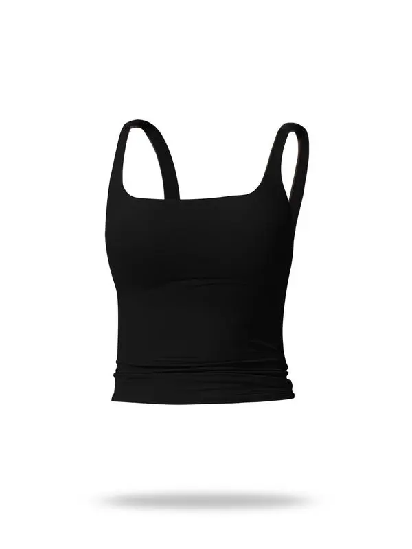 Women's Solid Color Sports Tank Top