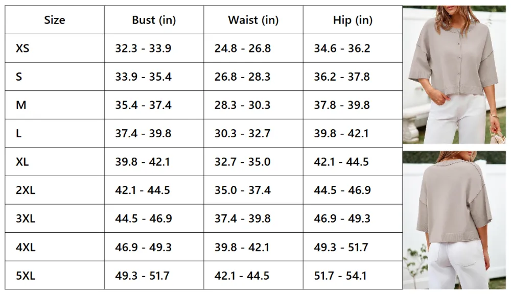 Womens Half Sleeve Cardigan Sweaters