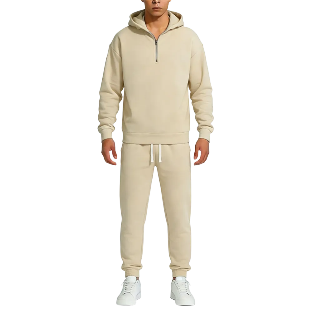 🔥Men's Plain Drop Shoulder Sweatsuit Set🔥