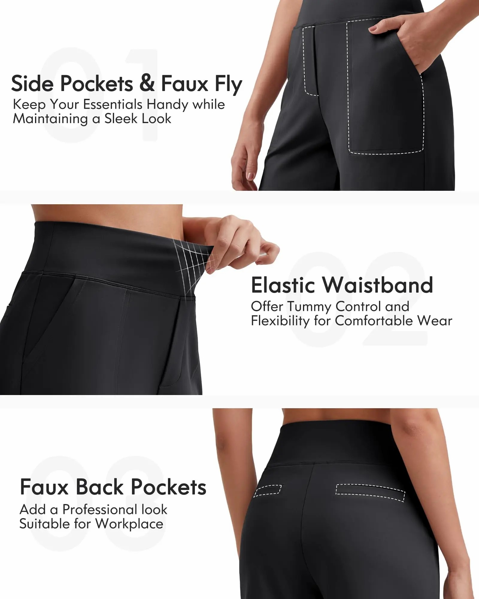 Women's Athletic Shorts High Waisted Running Yoga Shorts Summer Casual Burmuda Shorts with Pockets Activewear