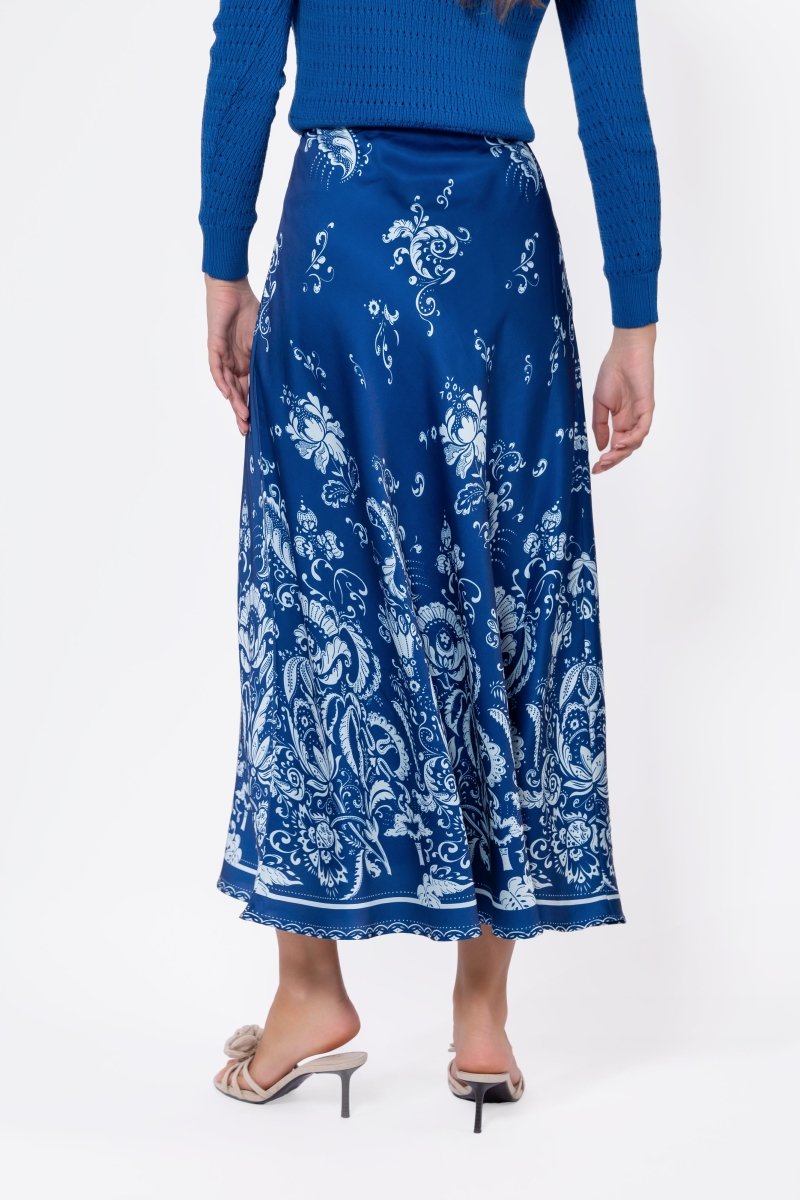 Lisa Skirt (Navy/Mint)