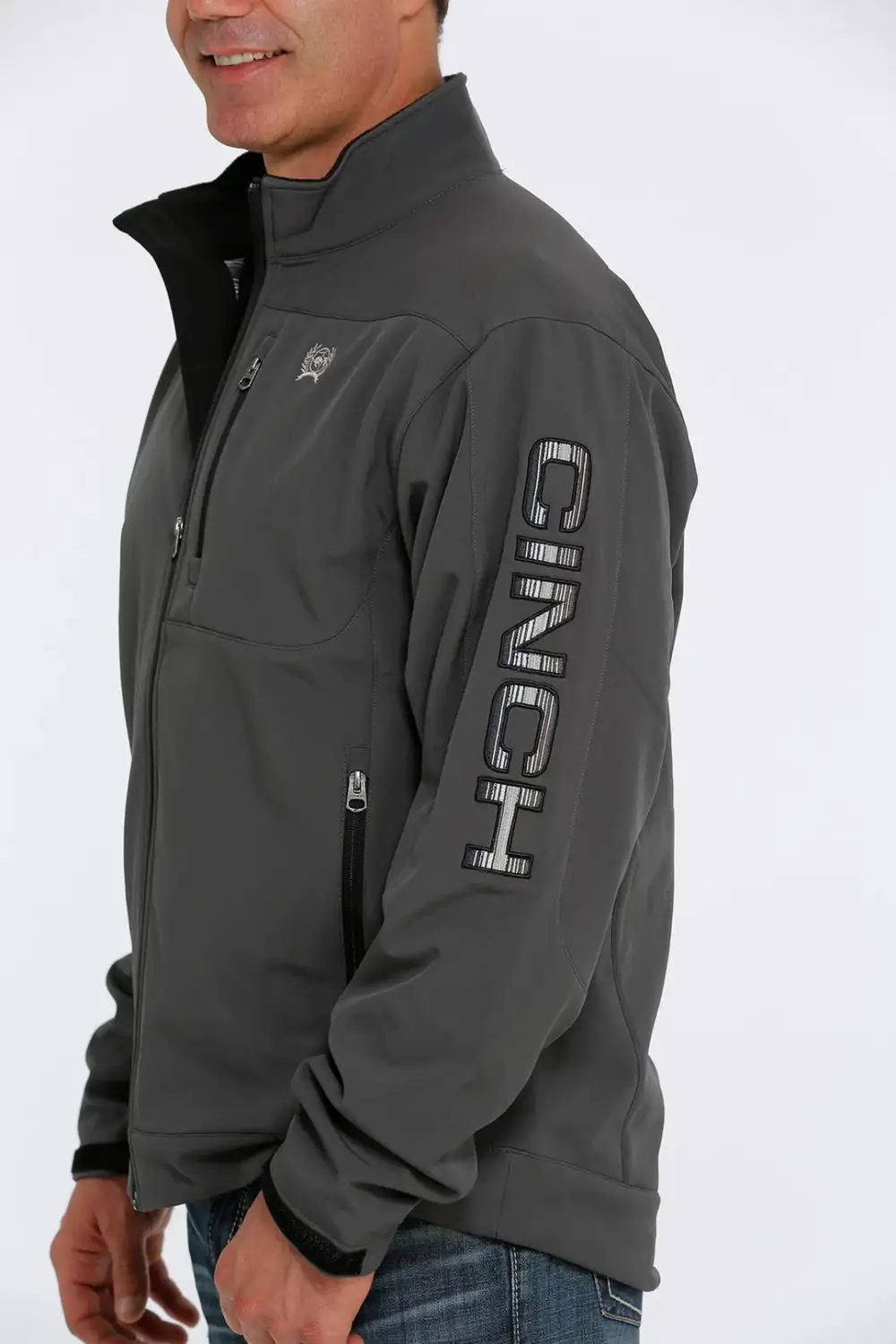 Men’s Charcoal Grey Cinch Jacket