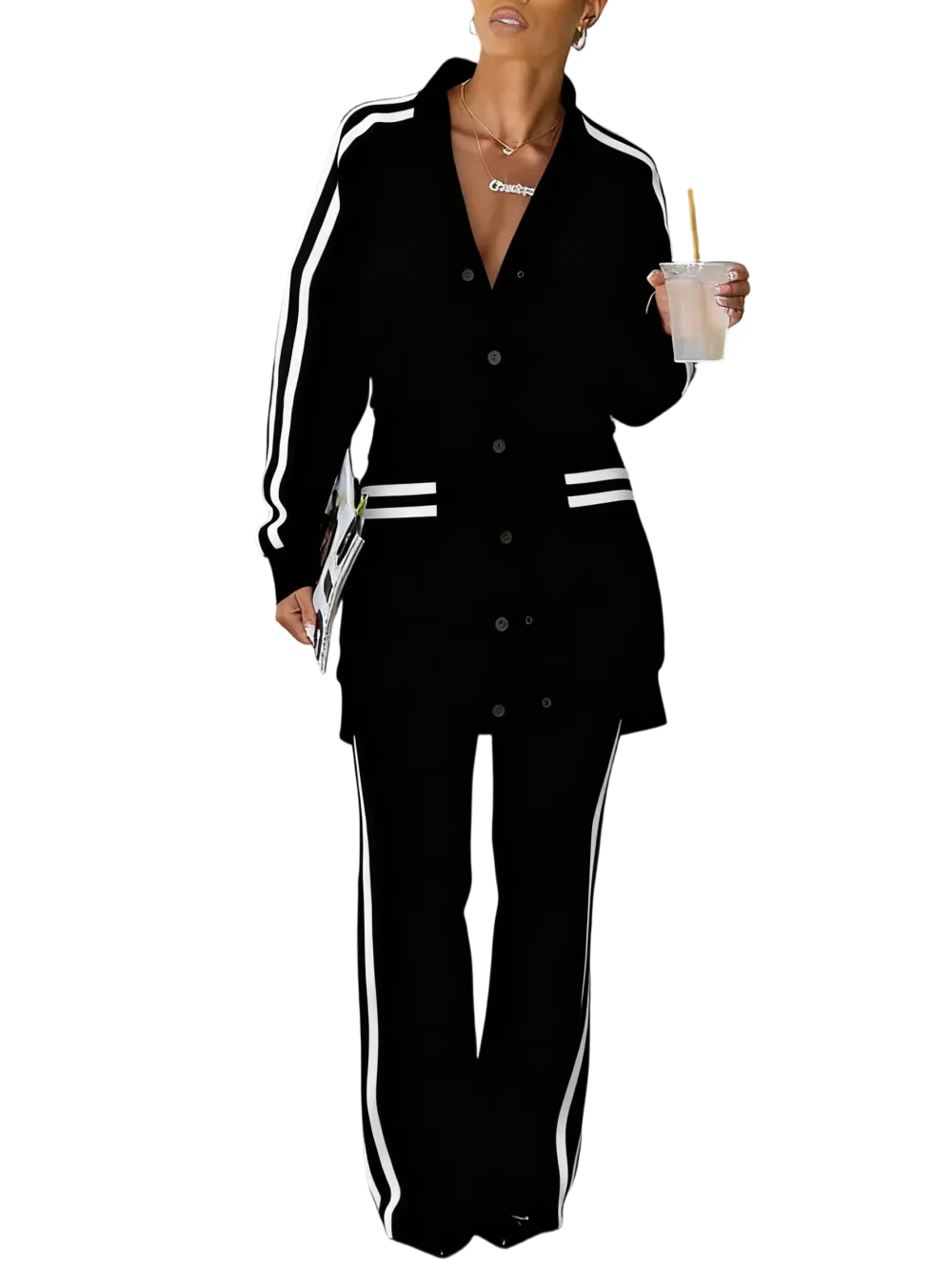 High wasited sporty set