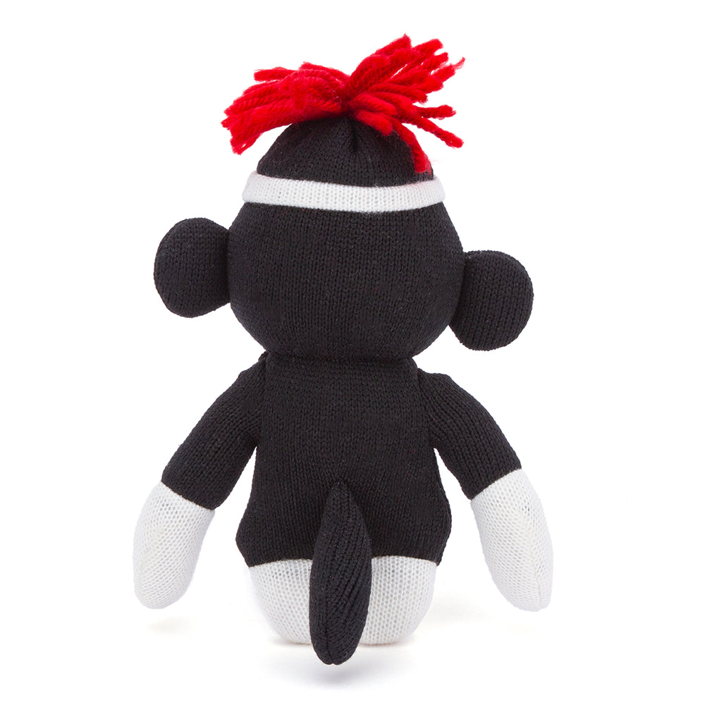Love Sock Monkey 6'' Black
