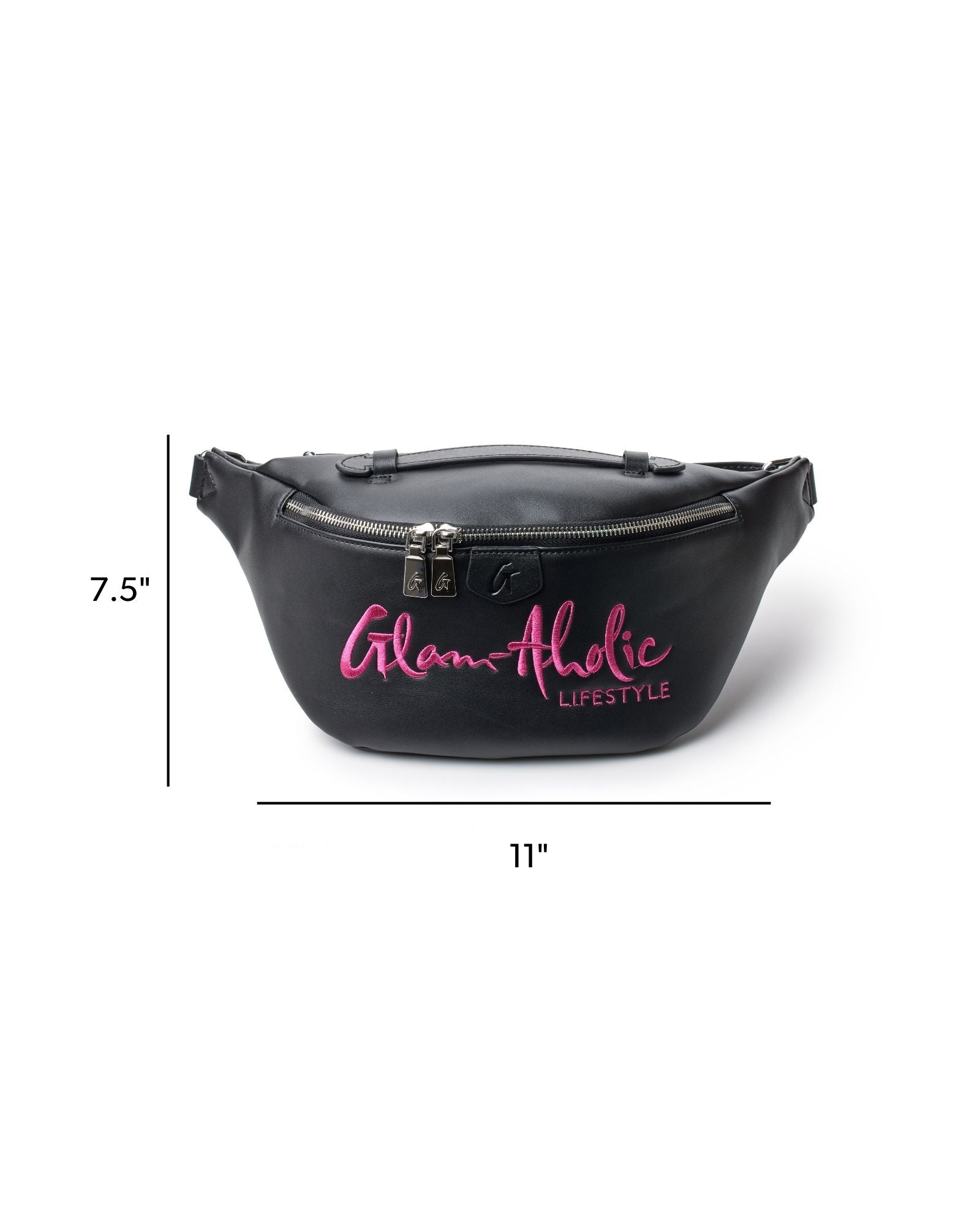 SIGNATURE LOGO FANNY PACK - BLACK PINK