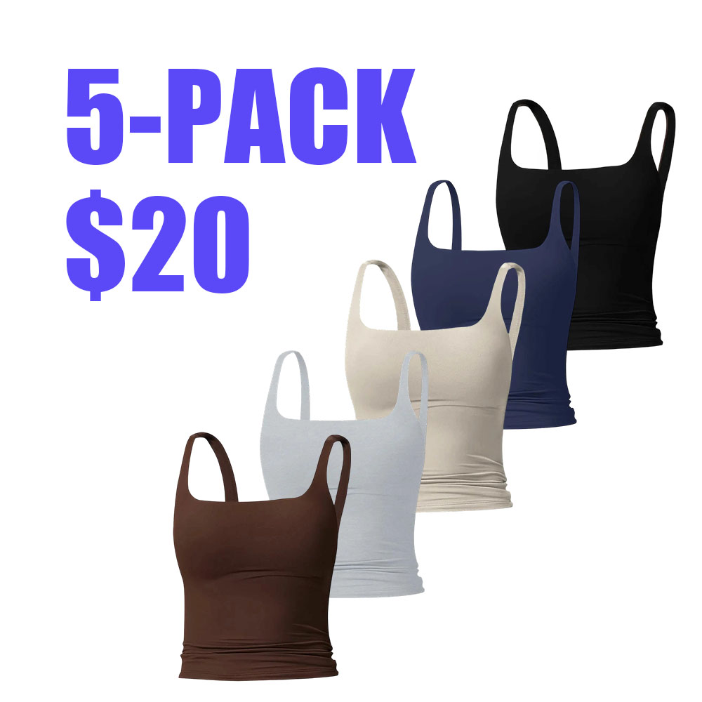 Women's High-Stretch Athletic Tank Top – Breathable Slim Fit Workout Essential