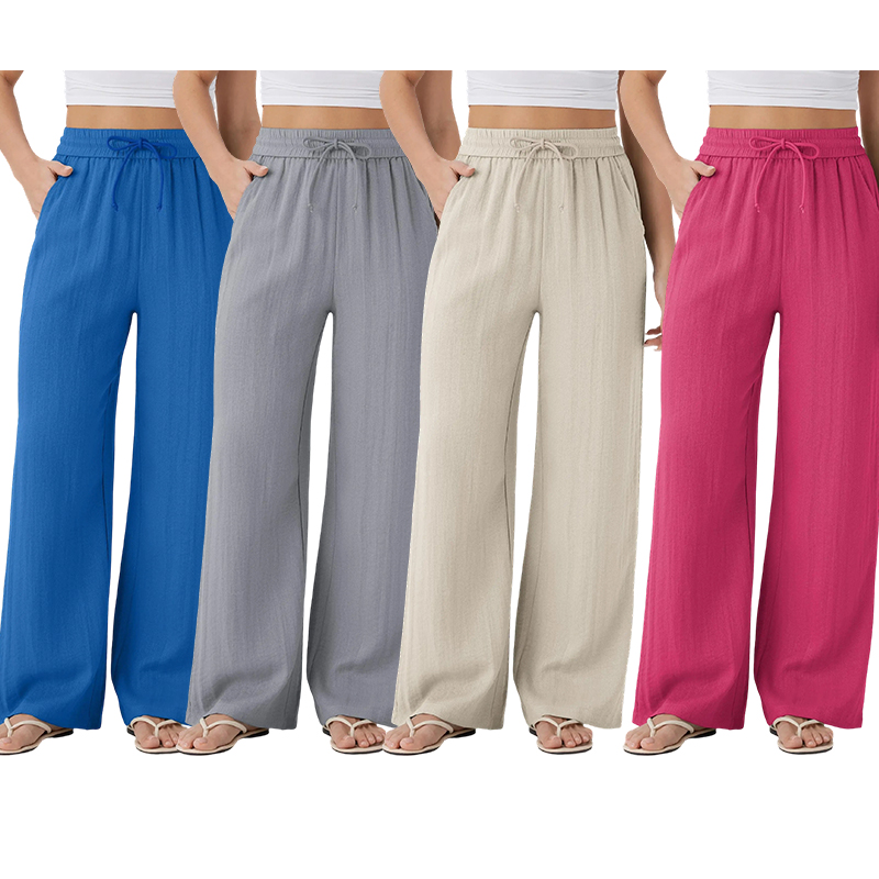 Women's High Waist Wide Leg Pants