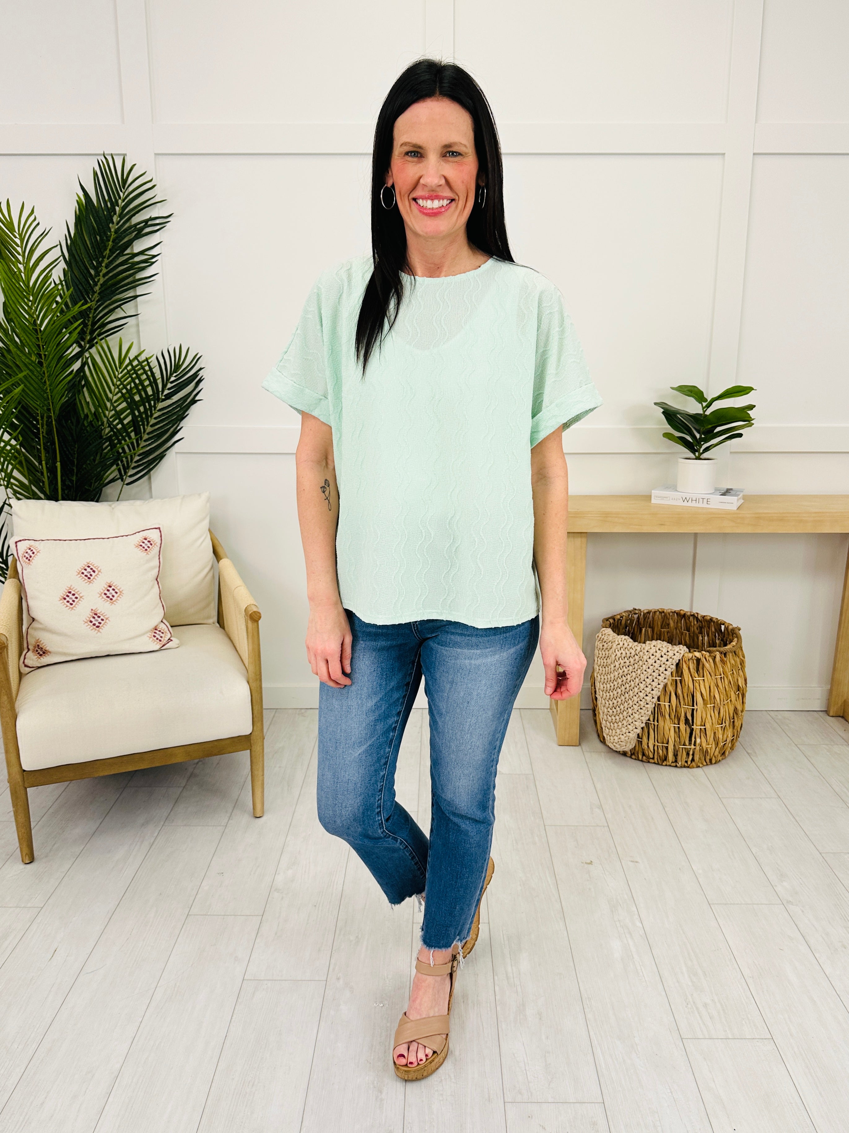 Effortless In Style Top- Multiple Colors!