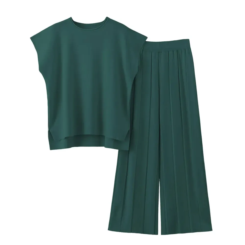 Knit Two-Piece Lounge Set