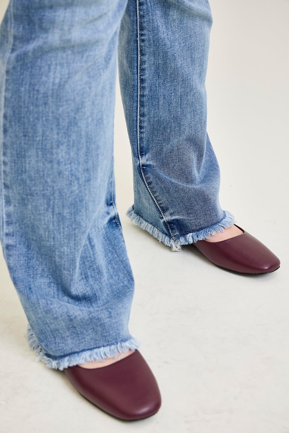 Daisy Bootcut with Fray Hem - PLUS
