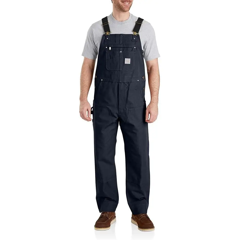🔥Last Day Promotion!Men's Denim Bib Overalls, Workwear with Adjustable Straps and Convenient Tool Pockets