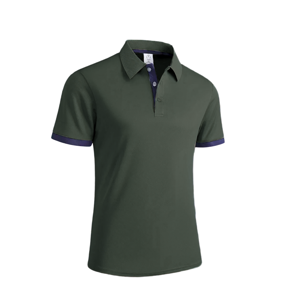 Men's Soft Breathable Business Casual Polo Shirt
