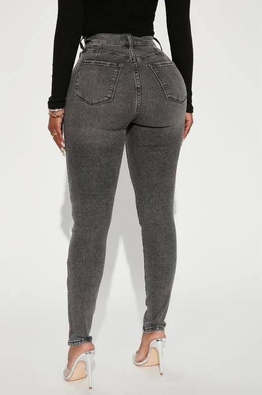 Tall Living Life High Stretch Skinny Jeans