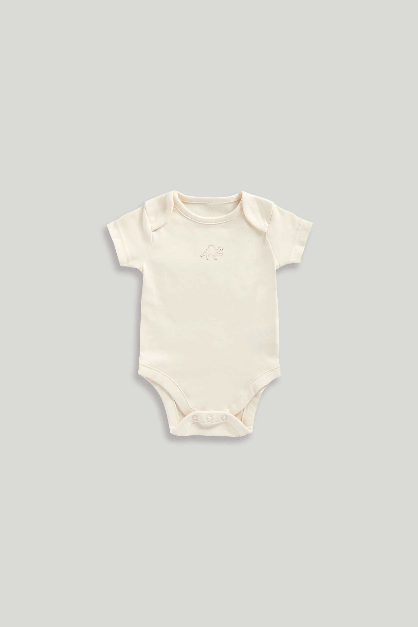 5 Pack Animal Yoga Short-Sleeved Bodysuits