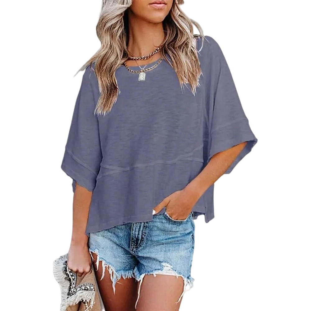 Women's Batwing Half Sleeve Top