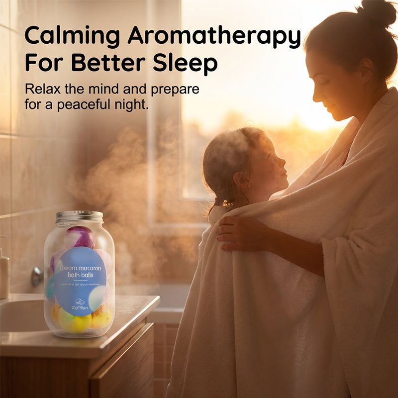 10-Piece Macaron Bath Bomb Set